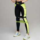 KWB legginsy limonkowe