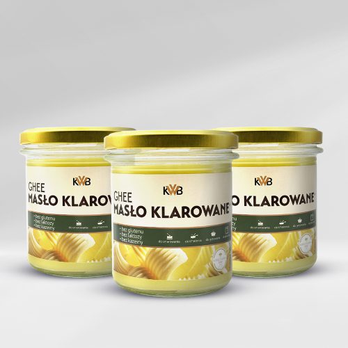 3x KWB masło ghee