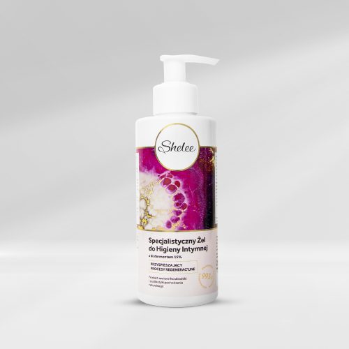 Shelee specjalistyczny żel do higieny intymnej z biofermentem 15% przyspieszający procesy regeneracyjne