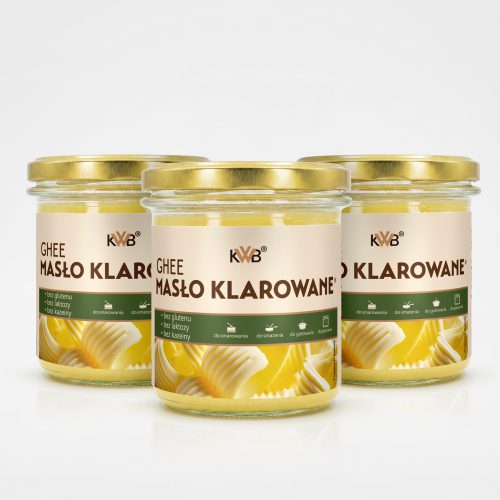 3x KWB masło ghee