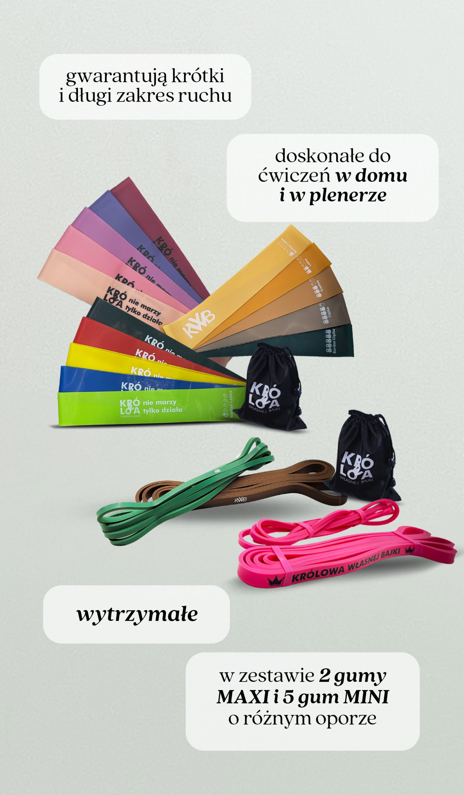 350x600 Karuzela 1_ Gum maxi i mini k5 KWB zestaw Mini Bands + Maxi Bands