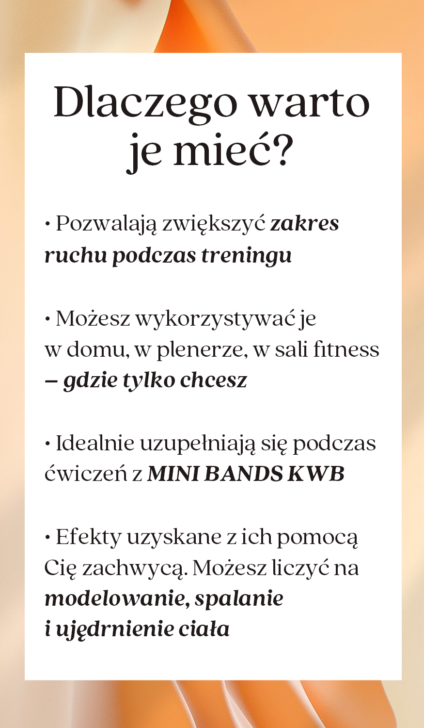 KWB Maxi Bands gumy treningowe zestaw 2 szt.