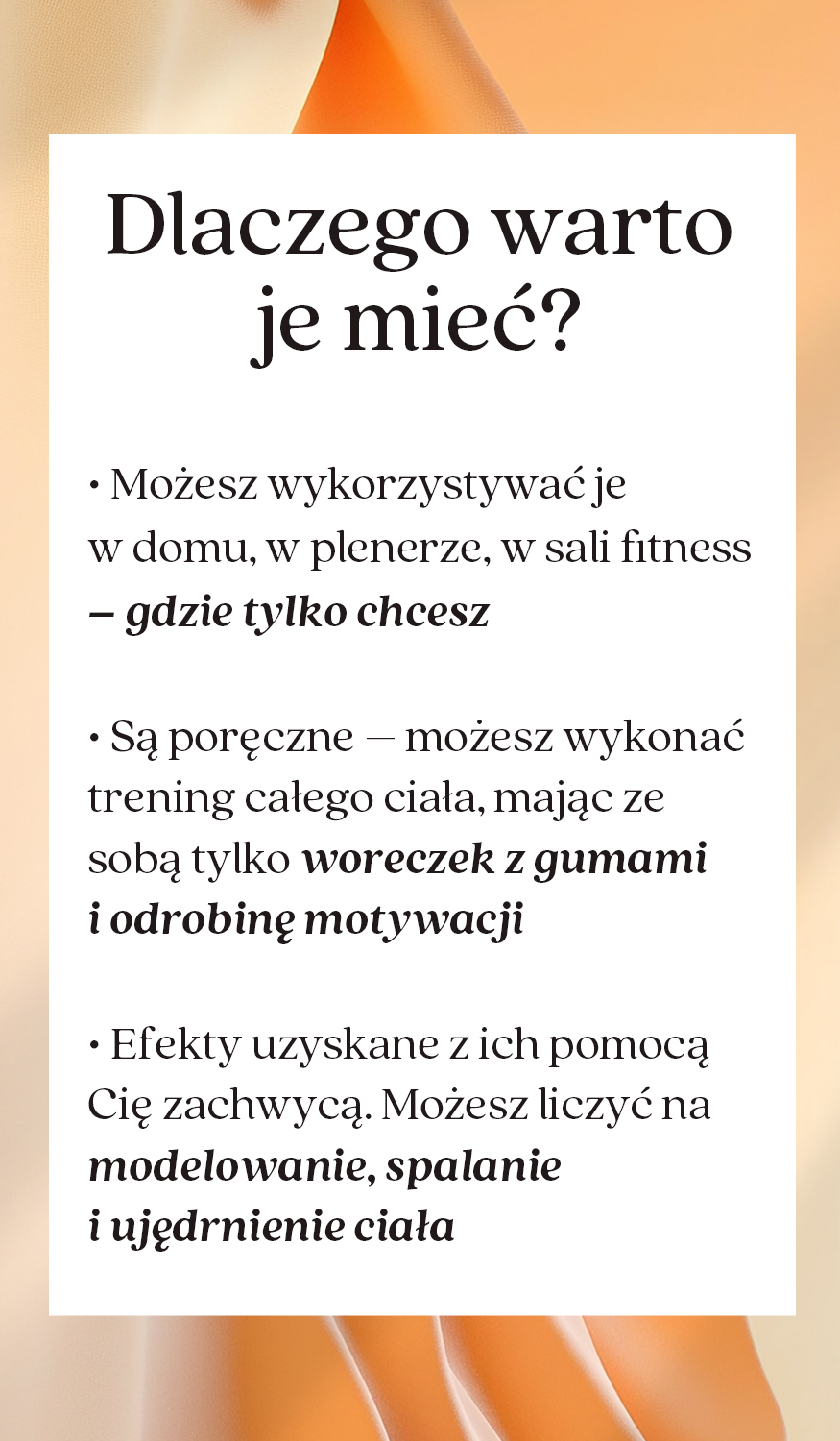 KWB Mini Bands Multikolor gumy treningowe zestaw 5 szt.