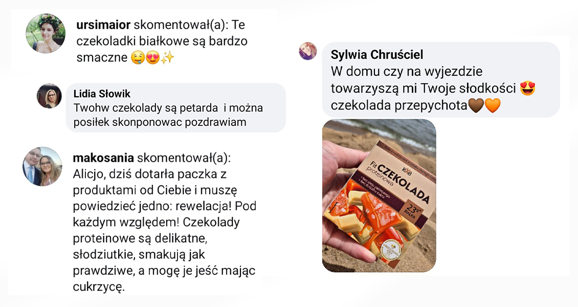 Czekolady opis_Opinia 1 KWB Fit Czekolada proteinowa opinie