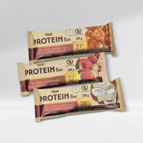 KWB Protein Bar - baton proteinowy w polewie czekoladowej