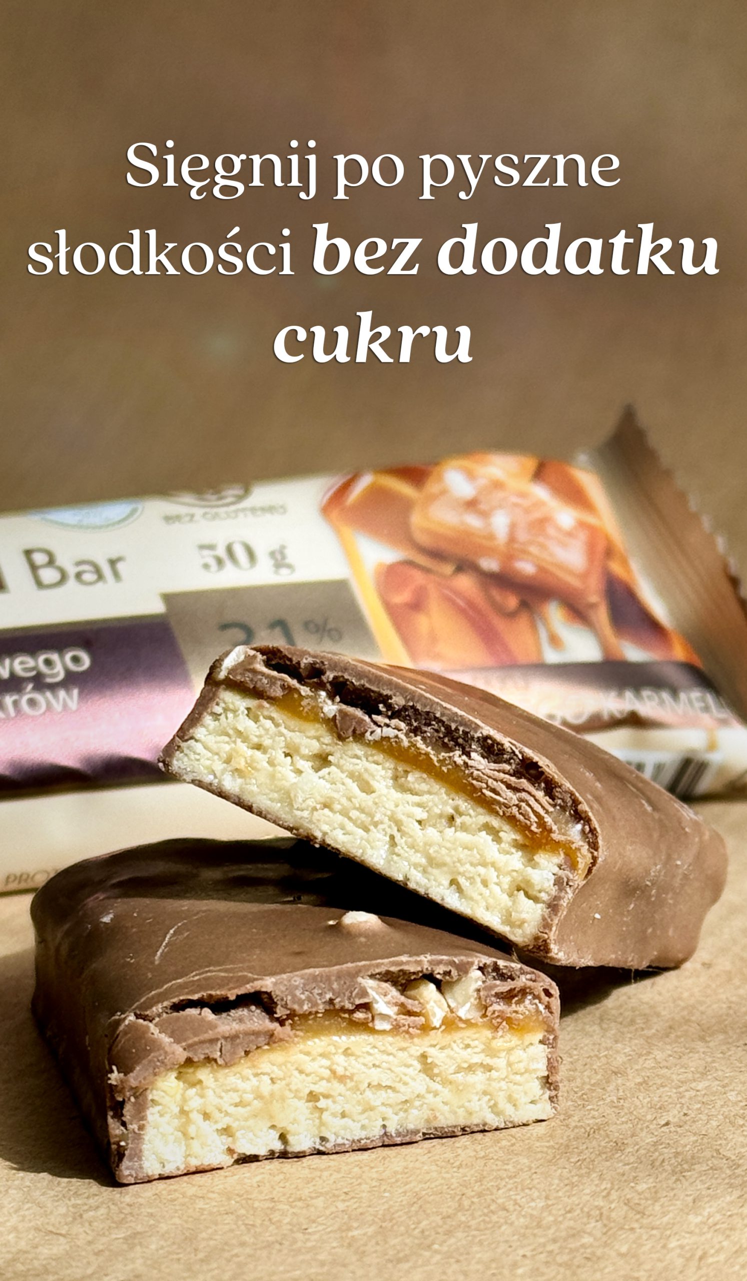 KWB Protein Bar - baton proteinowy w polewie czekoladowej