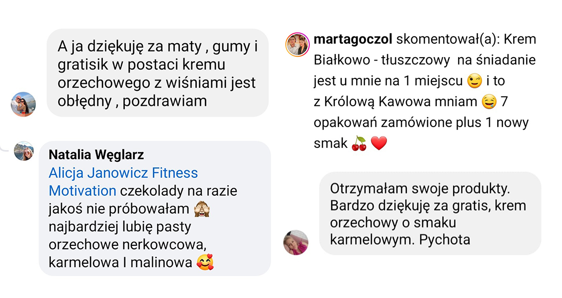 Kremy orzechowe opis_Opinia 2-1 Opinie klientek o KWB krem orzechowy
