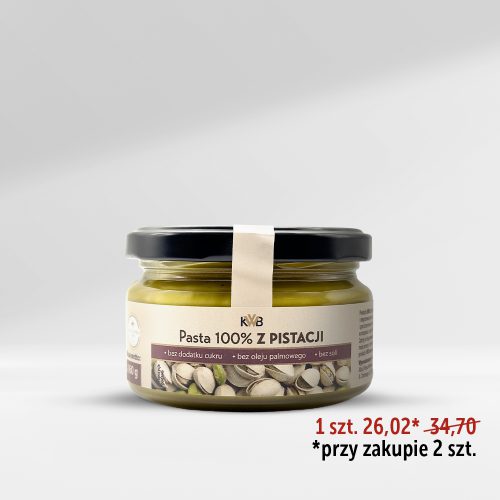 KWB pasta 100% z pistacji