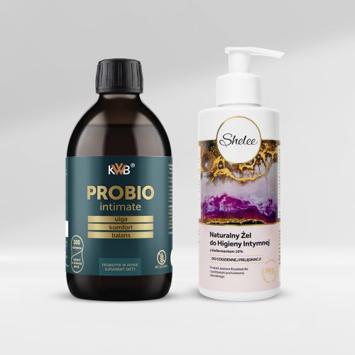 KWB Probio Intimate + Shelee żel do higieny intymnej