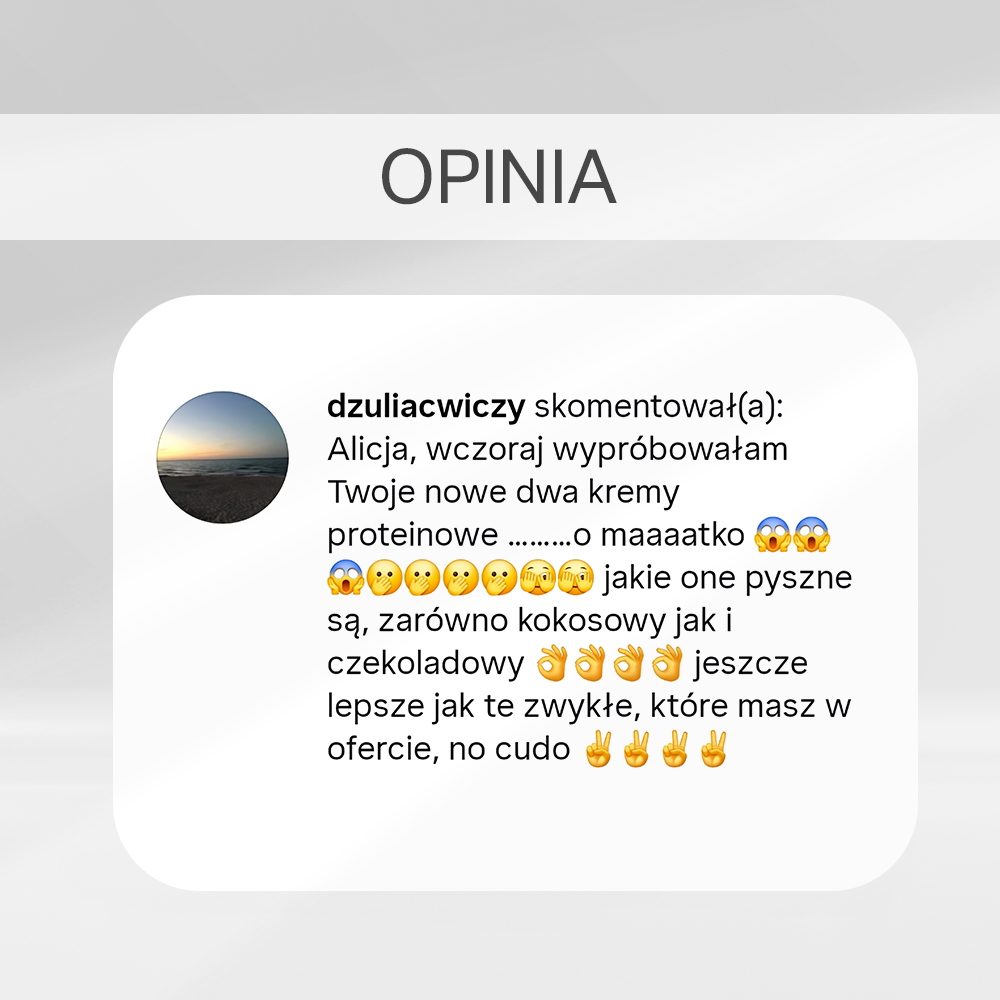 Kremy proteinowe Opinie