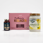 KWB Pakiet Kolagenowy Blask z kolagenem lemoniadą proteinową i Sun Skin Plus