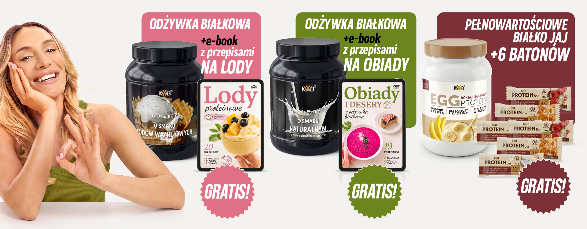 odżywki białkowe