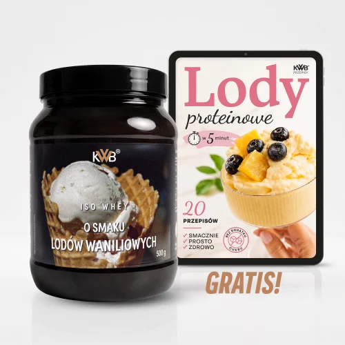 KWB Iso Whey - odżywka białkowa + e-book lody proteinowe GRATIS!